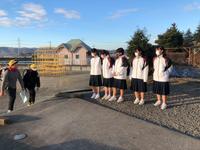 あいさつ運動（蛭田小）